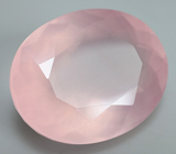 Крупный розовый кварц 48,76 карат 
