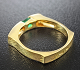 Золотое кольцо с изумрудом 0,28 карат Золото