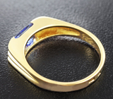 Золотое кольцо с танзанитом 1,14 карат Золото