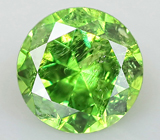 Высокая дисперсия! Уральский демантоид 0,31 карат 