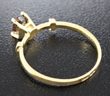 Золотое кольцо с гранатом со сменой цвета 0,71 карат Золото
