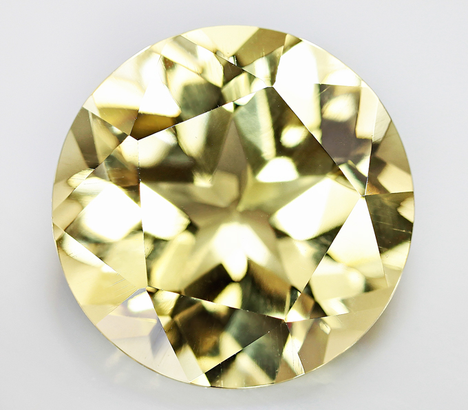 Цитрин авторской огранки 11 карат