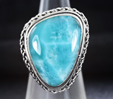 Серебряное кольцо с ларимаром Серебро 925