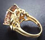 Золотое кольцо с аметрином топовой огранки 10,23 карат Золото