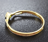 Золотое кольцо с уральским демантоидом 0,203 карат Золото