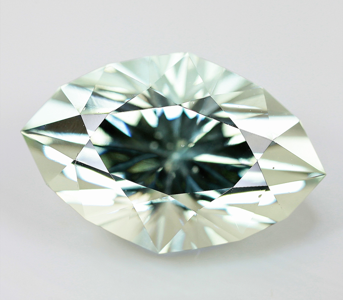 Топовая огранка! Зеленый аметист 8,93 карат