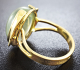 Золотое кольцо с лунным камнем с эффектом «кошачьего глаза» 10,26 карат Золото