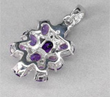Кулон с аметистами Серебро 925