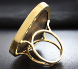 Золотое кольцо с петерситом 52,2 карат Золото