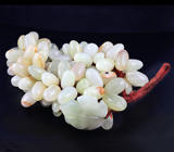 Виноградная гроздь из агата Серебро 925