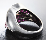 Серебряное кольцо с рубинами Серебро 925