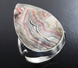Серебряное кольцо с агатом из Ботсваны Серебро 925