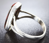 Серебряное кольцо с индонезийским агатом Серебро 925