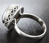 Серебряное кольцо с дендритическим агатом Серебро 925
