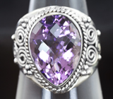 Серебряное кольцо с аметистом Серебро 925