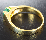Золотое кольцо с изумрудом 0,4 карат Золото