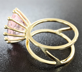 Золотое кольцо с морганитом 8,19 карат и бриллиантами Золото