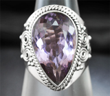 Серебряное кольцо с аметистом Серебро 925