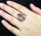 Серебряное кольцо с аметистом Серебро 925