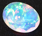 Ограненный эфиопский опал 1,3 карат 