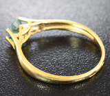 Золотое кольцо с муассанитом 0,45 карат Золото