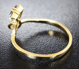 Золотое кольцо с уральским александритом 0,4 карат Золото