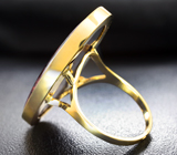 Золотое кольцо с петерситом 22,12 карат Золото