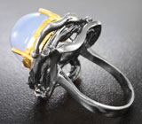 Серебряное кольцо с халцедоном