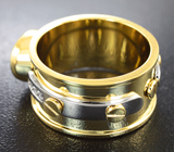 Кольцо с сапфиром и бриллиантами Золото