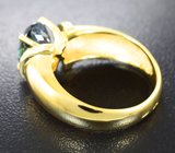 Кольцо с полихромным танзанитом и бриллиантами Золото