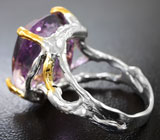Серебряное кольцо с аметистом Серебро 925