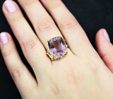 Серебряное кольцо с аметистом Серебро 925