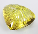 Лимонный цитрин авторской огранки 38,97 карата 