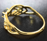 Золотое кольцо с уральским александритом 0,43 карата! Высокие характеристики Золото