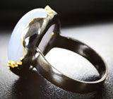Серебряное кольцо с халцедоном 19+ карат Серебро 925