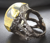 Серебряное кольцо с «ghost» кварцем Серебро 925