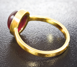 Золотое кольцо с рубином 3,95 карата Золото