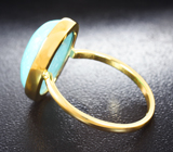 Золотое кольцо с армянской бирюзой 8,9 карата Золото