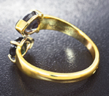 Кольцо c гранатами со сменой цвета 2,42 карата Золото