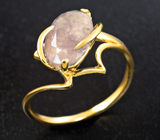 Золотое кольцо с уральским александритом 4,07 карата Золото