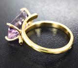 Золотое кольцо с чистейшим аметрином 3,43 карата Золото