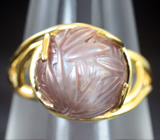 Золотое кольцо с жемчужиной Edison 8,25 карата Золото