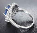 Великолепное серебряное кольцо с кианитом