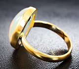 Комплект с кристаллическими эфиопскими опалами 15,14 карата