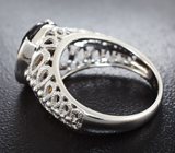 Стильное серебряное кольцо с цитрином Серебро 925