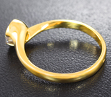 Золотое кольцо с ярким муассанитом 0,71 карата! Бриллиантовая огранка Золото