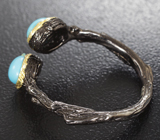 Серебряное кольцо с бирюзой Серебро 925