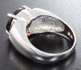 Стильное серебряное кольцо с пиропом гранатом Серебро 925