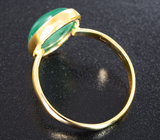 Золотое кольцо с уральским изумрудом 4,5 карата Золото