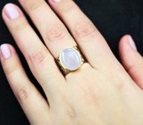 Серебряное кольцо с халцедоном